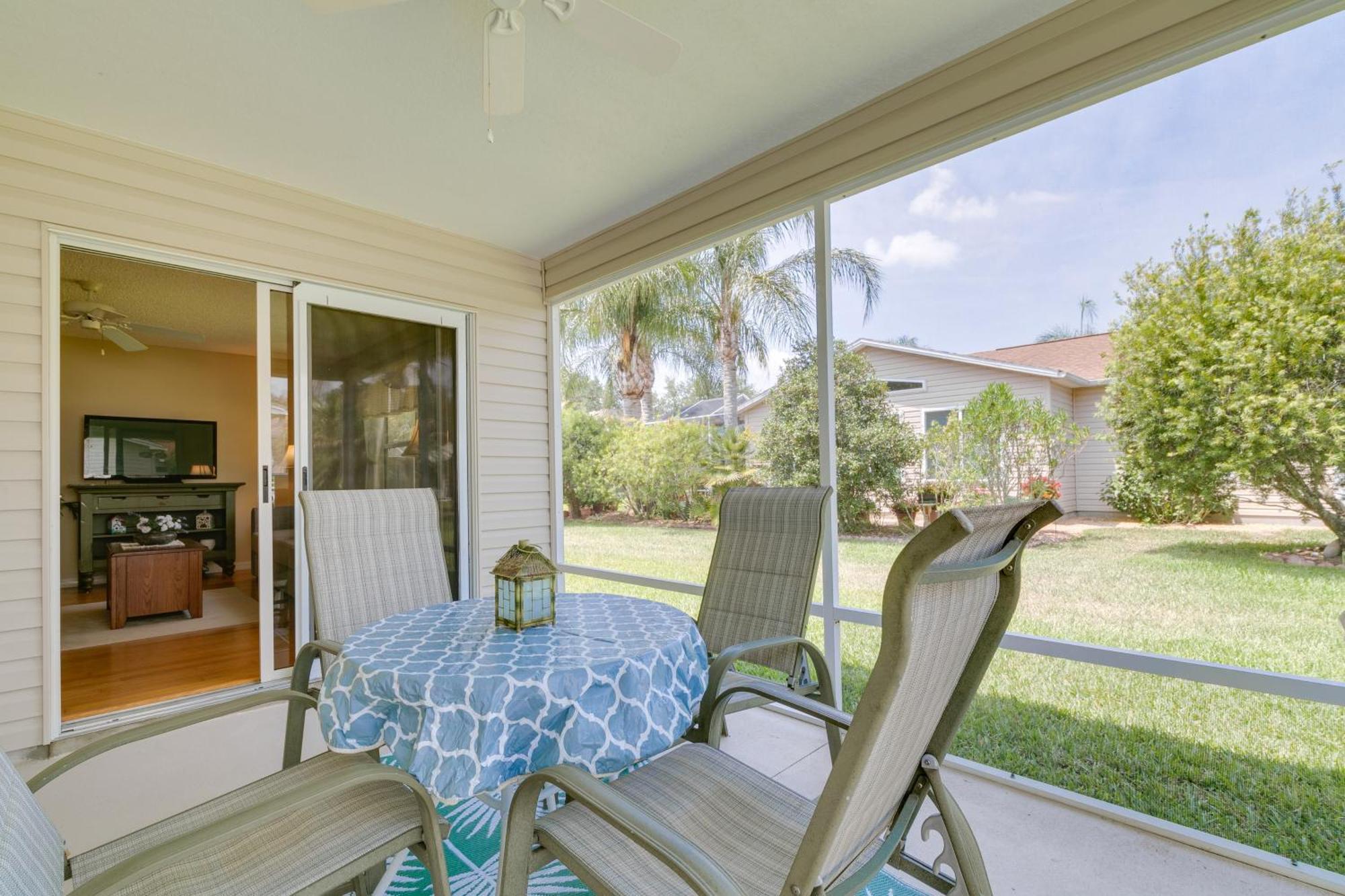 The Villages Vacation Rental With Lanai And Golf Cart! Exterior photo