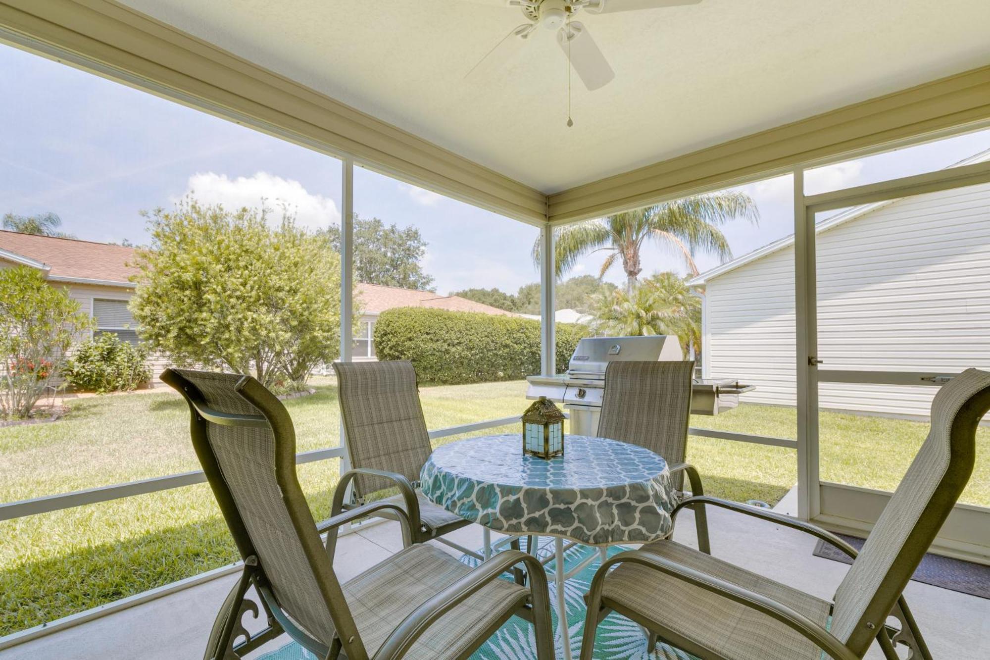 The Villages Vacation Rental With Lanai And Golf Cart! Exterior photo